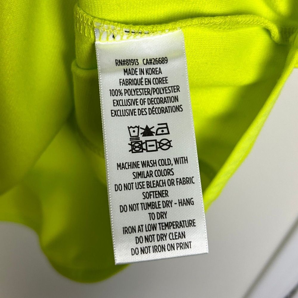 NEW Robert Graham Clubhouse Vest Men L Lime Yellow Offshore 1/4 Zip Golf UV - Picture 7 of 8